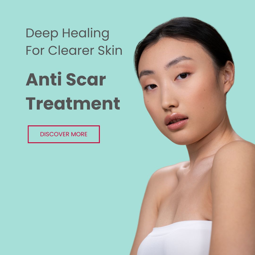 An acne skin facial treatment from AsterSpring Singapore that combines ultrasound deep tissue healing and skin-clearing botanicals for calmer, resilient skin.